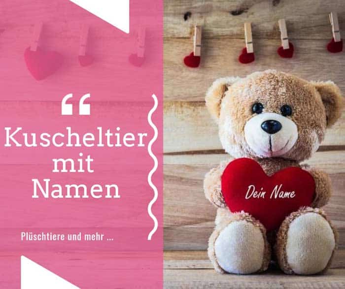 Kuscheltiere mit Namen personalisiert de.depositphotos.com