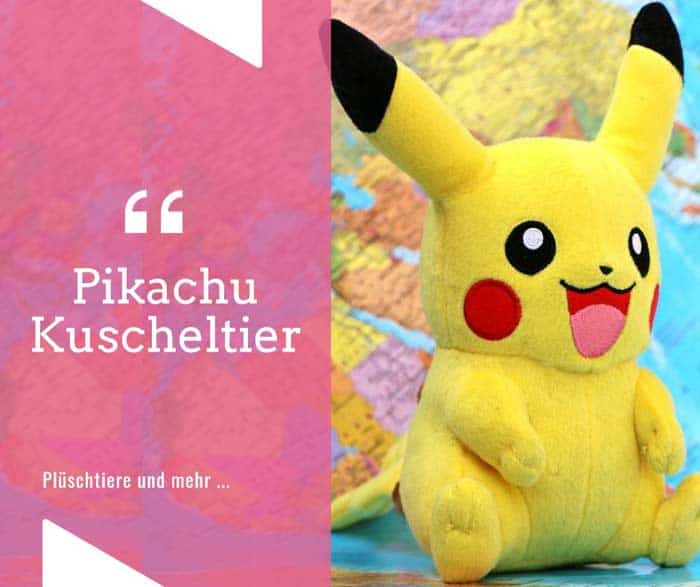 Pikachu Kuscheltier – Pokemon Plüschtier zum Kuscheln