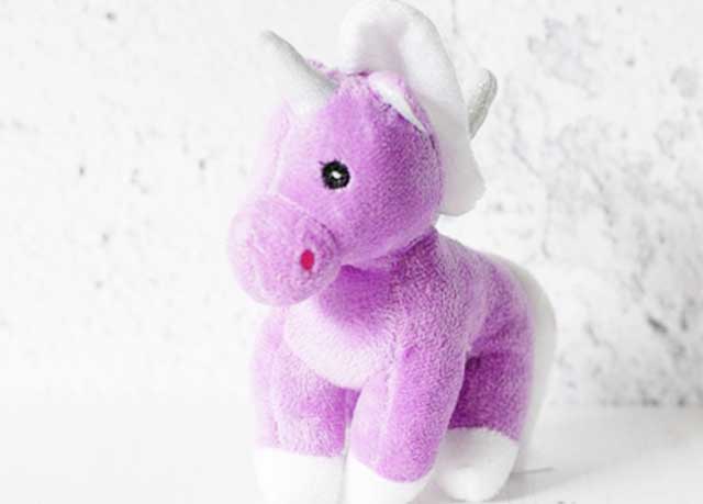 Einhorn-Kuscheltier