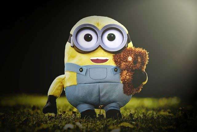 Minion-Kuscheltier